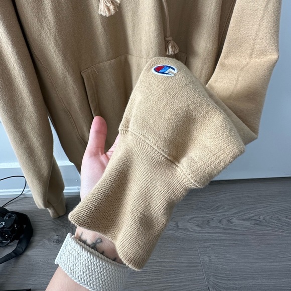 Champion camel/tan colour hoodie - Picture 2 of 4